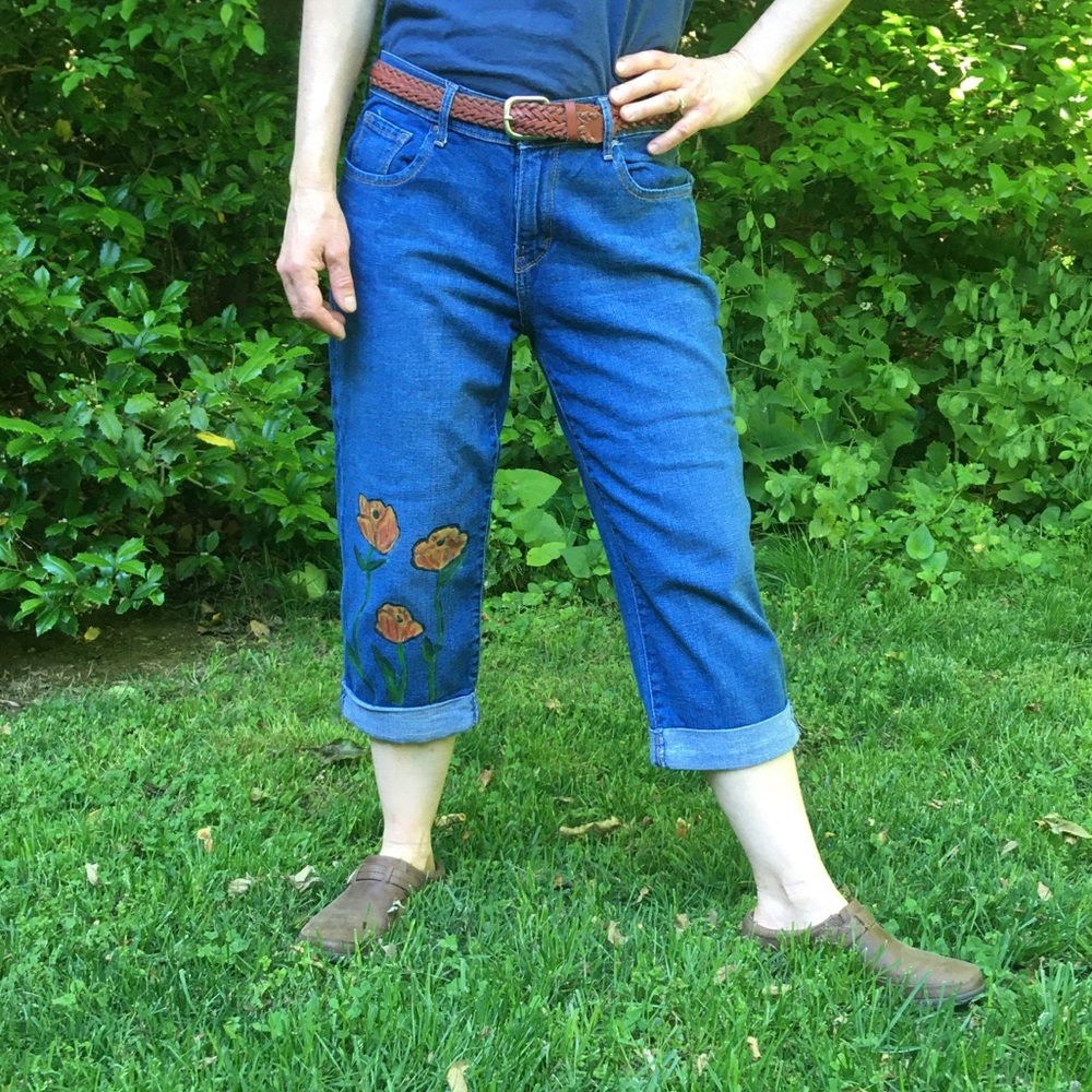 Poppy Levi’s Capris